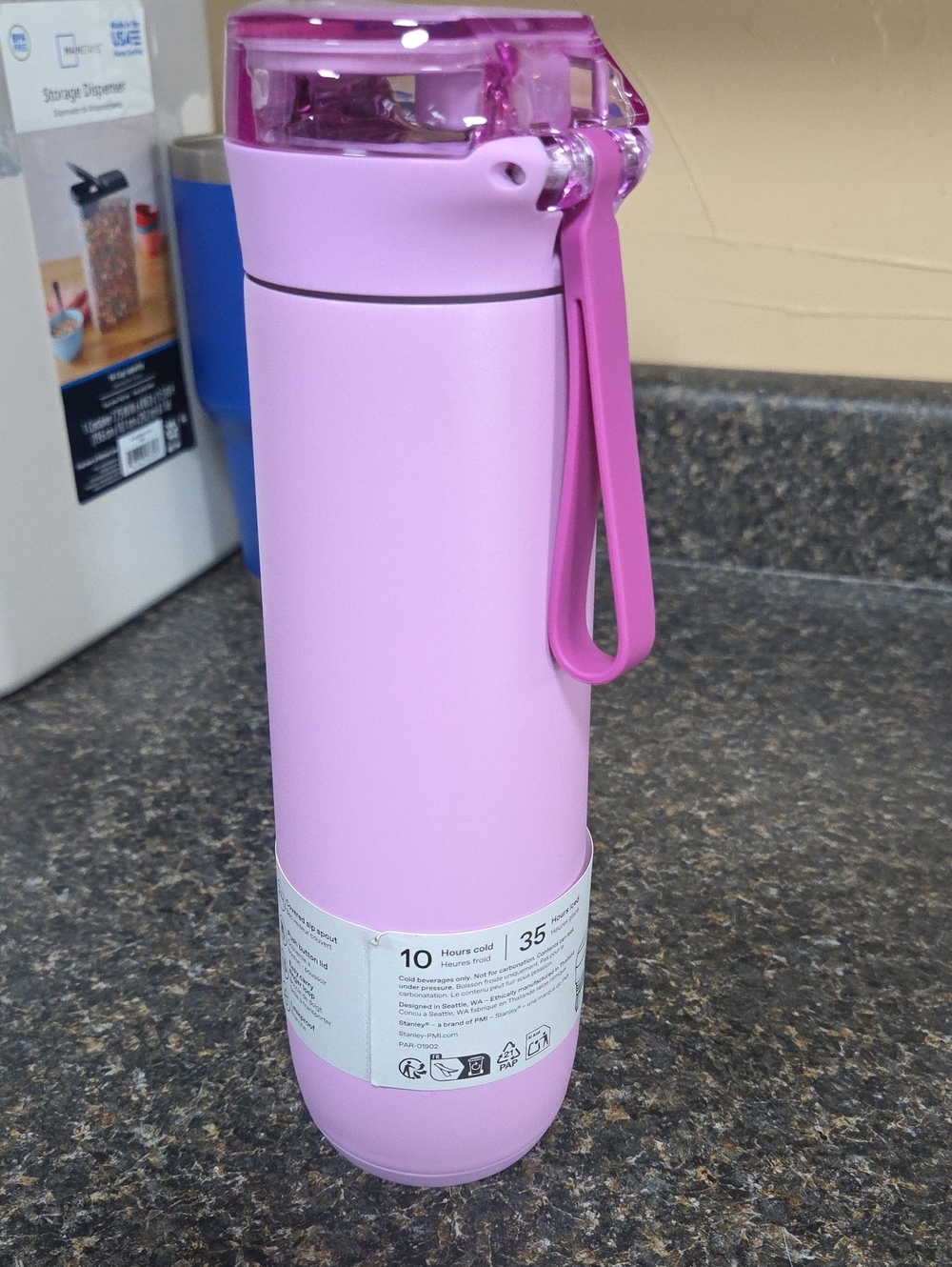 Stanley Spring Bottle 20 oz - Purple - Picture 5 of 6